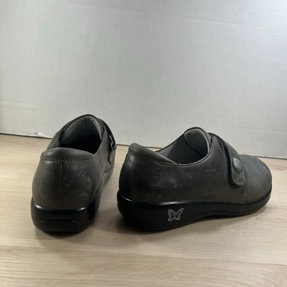 Women’s Alegria Joleen Oiled Ash Comfort Leather Shoe Size 40 ( US 9.5 -10 )